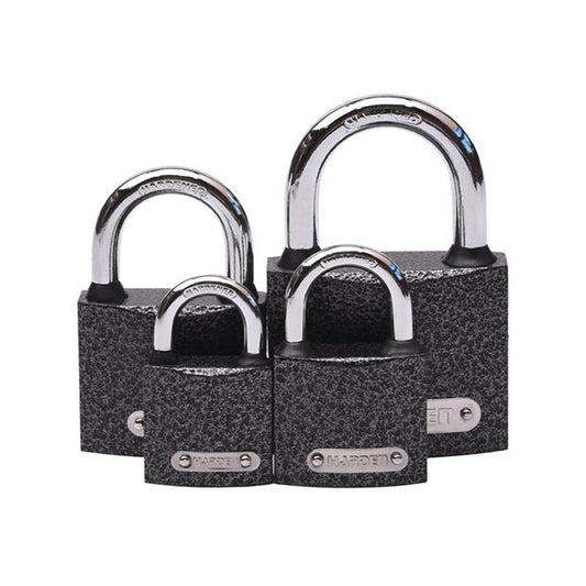 Cadeado HARDEN com Corpo em Aço, Haste Temperada e Cilindro de Latão – Alta Segurança para Portões, Armários e Ferragens