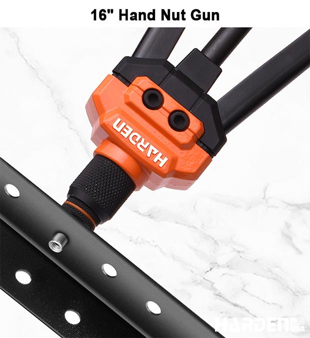 Alicate Rebitador de Porca Harden 16" (406 mm) em Aço Cr-Mo