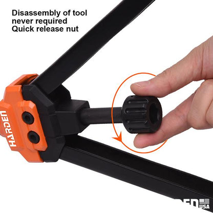 Alicate Rebitador de Porca Harden 16" (406 mm) em Aço Cr-Mo