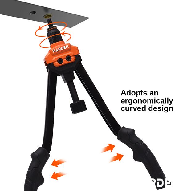 Alicate Rebitador de Porca Harden 16" (406 mm) em Aço Cr-Mo