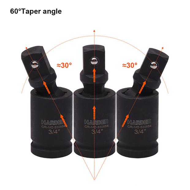 Junta Universal 3/4’’ (19 mm) HARDEN em Aço CrMo – Alta Resistência para Impacto