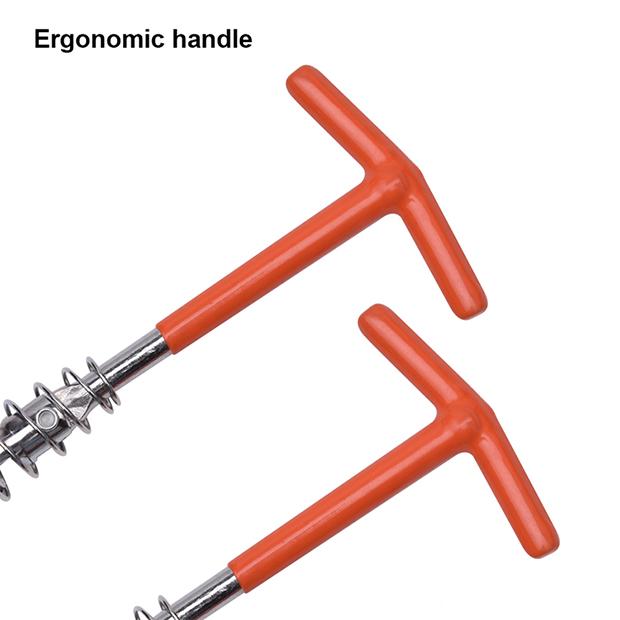 HARDEN Chave T Universal para Velas de Ignição – Aço Cromo-Vanádio, Molas Temperadas e Cabo Confortável