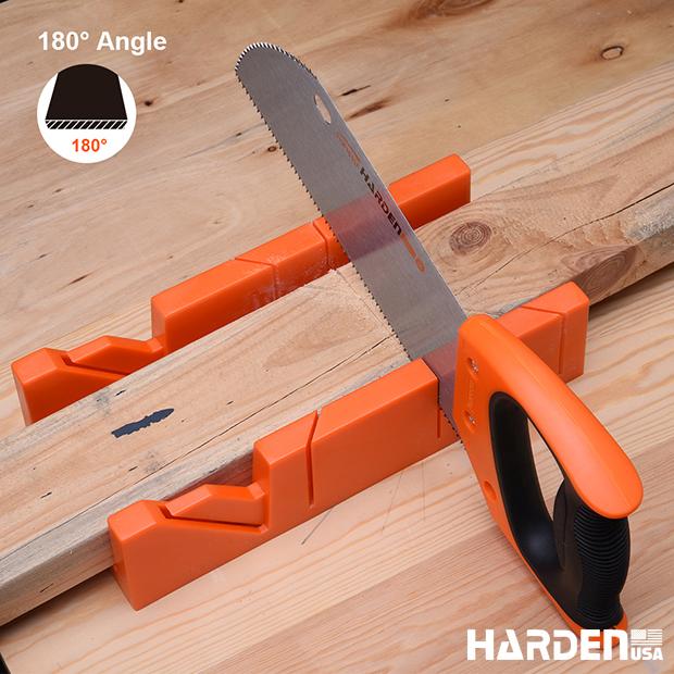 Caixa de Esquadria com Serra HARDEN 300x140x70mm – Corte Preciso e Rápido para Madeira