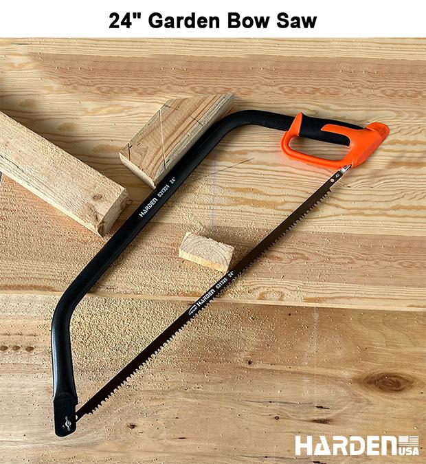 Arco de Serra para Jardim HARDEN 610 mm (24”) em Aço Carbono com Cabo Revestido