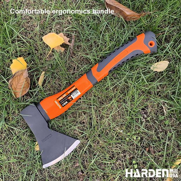Machado com Cabo de Fibra de Vidro HARDEN 0,6 kg, 0,8 kg, 1,0 kg e 1,5 kg – Cabeça Forjada em Aço Temperado
