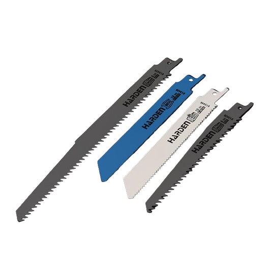 Jogo de Lâminas para Serra Sabre 10 Peças HARDEN – Corte em Madeira e Metal (HSS M2 e 65Mn)