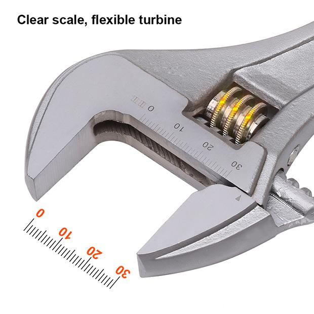 Chave Ajustável HARDEN 6″, 8″, 10″, 12″ e 15″ – Aço Carbono Forjado e Cromado