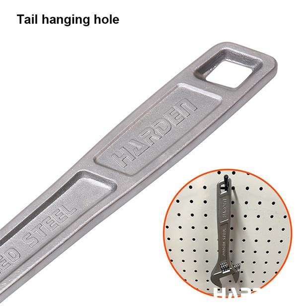 Chave Ajustável HARDEN 6″, 8″, 10″, 12″ e 15″ – Aço Carbono Forjado e Cromado