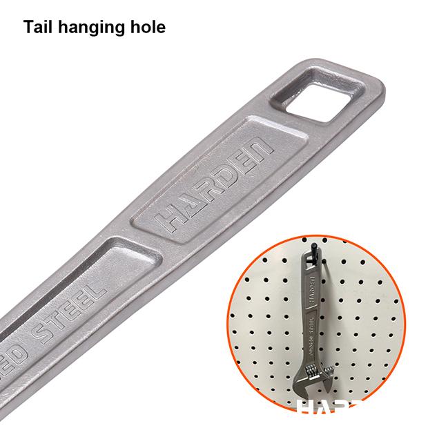 Chave Ajustável HARDEN 6″, 8″, 10″, 12″ e 15″ – Aço Carbono Forjado e Cromado