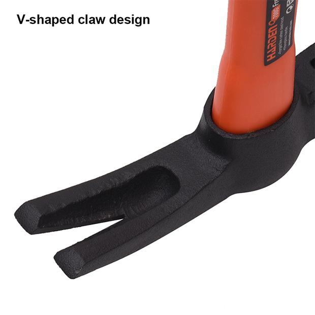 Martelo de Unha Magnético 700 g HARDEN – Cabeça Forjada em Aço e Cabo em Fibra de Vidro