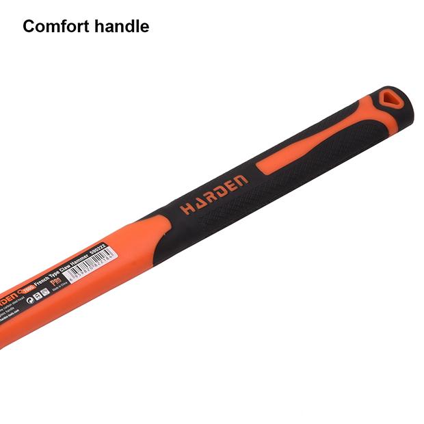 Martelo de Unha Magnético 700 g HARDEN – Cabeça Forjada em Aço e Cabo em Fibra de Vidro