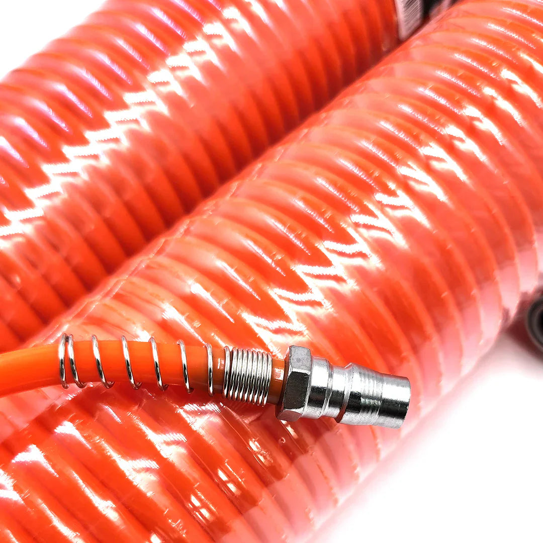 Mangueira de Ar Comprimido HARDEN PU 10 Metros com Engate Rápido (Europeu, Americano ou Japonês)