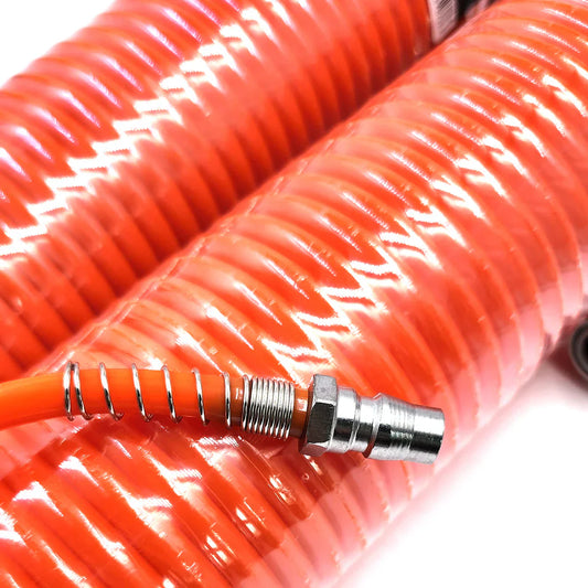 Mangueira de Ar Comprimido HARDEN PU 10 Metros com Engate Rápido (Europeu, Americano ou Japonês)