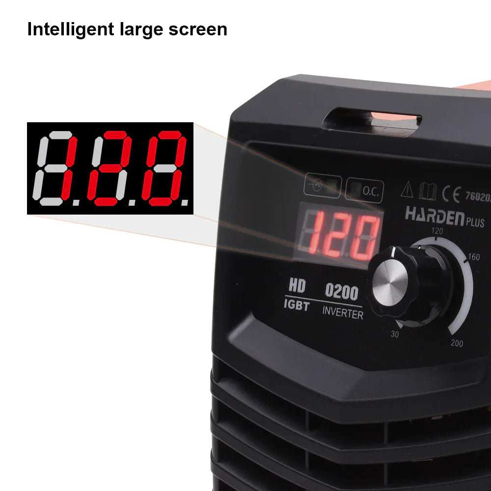 Máquina de Solda Inversora HARDEN MMA (Solda com Eletrodo Revestido) 160 A 220 V