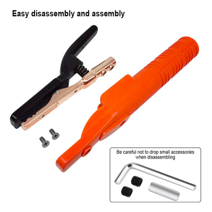 Porta-Eletrodo HARDEN Profissional para Solda MMA (Eletrodo Revestido)