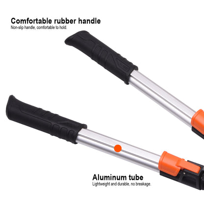 Podão de Poda Telescópico HARDEN 711–876 mm (28–34,5”) Tipo Bigorna em Alumínio