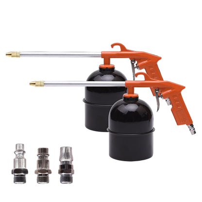 Kit Pistola de Lavagem com Ar Comprimido HARDEN 2 Peças 800 ml com Conector Rápido (Americano, Europeu ou Japonês)