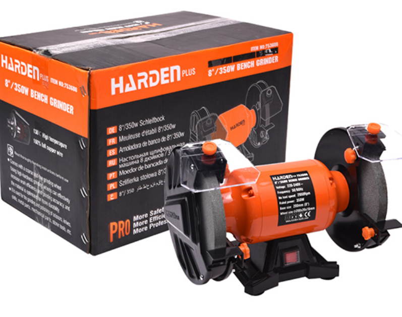 Esmeril de Bancada Harden 6" (150 mm) 150W com Base em Alumínio