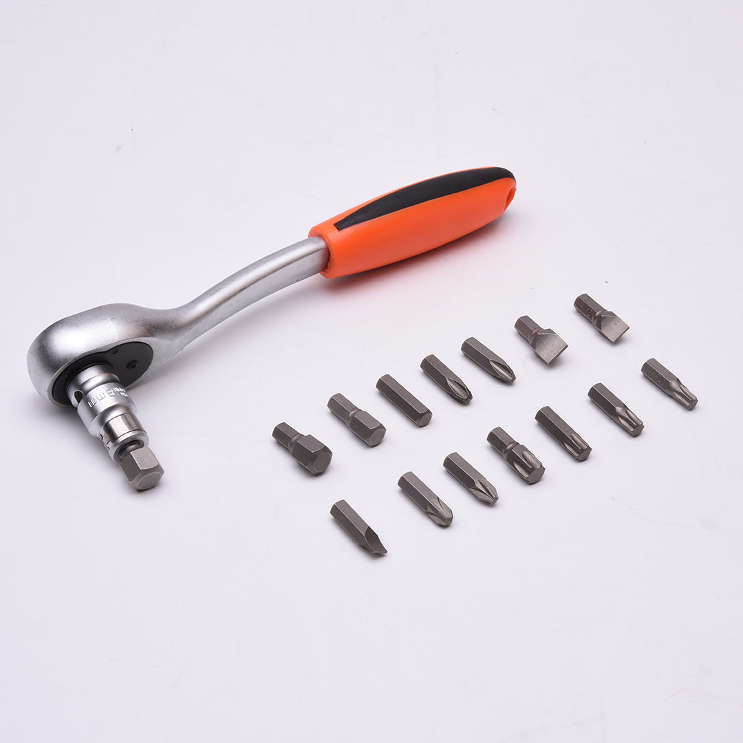 Jogo de Soquetes 94 Peças HARDEN – Conjunto Profissional 1/2" e 1/4" para Manutenção e Construção