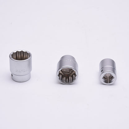 Jogo de Soquetes 27 Peças 3/4" HARDEN em Aço CrMo – Profissional e Resistente