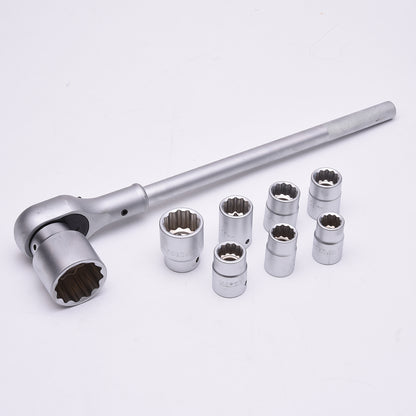 Jogo de Soquetes 27 Peças 3/4" HARDEN em Aço CrMo – Profissional e Resistente