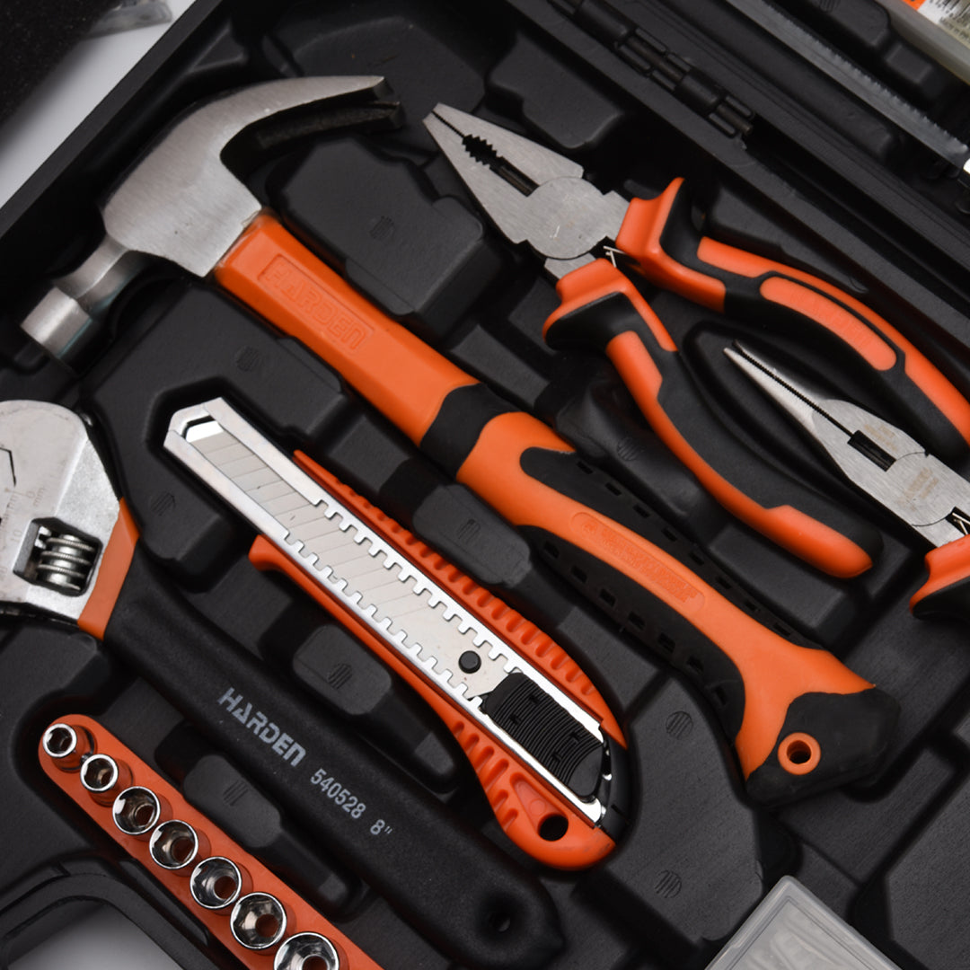Kit de Ferramentas Harden 39 Peças com Estojo Organizador