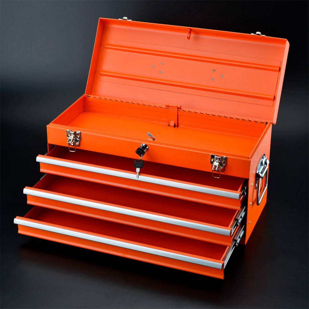 Caixa Organizadora HARDEN com 3 Gavetas – Estrutura Metálica Reforçada 510×220×325 mm