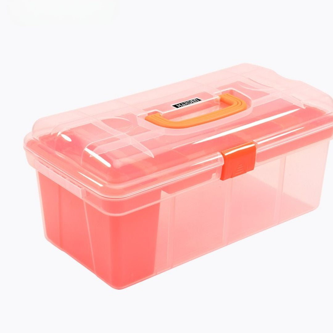 Caixa de Ferramentas Plastica 15 com Bandeja Removivel