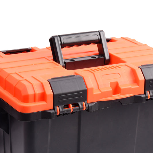 Caixa de Ferramentas Plástica HARDEN 470mm (18”) Reforçada com Bandeja Removível