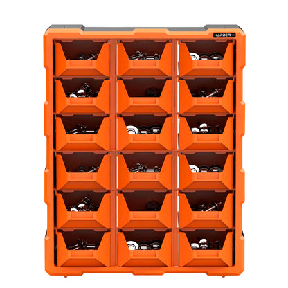 Torre Organizadora Modular em Polipropileno com 18 Gavetas