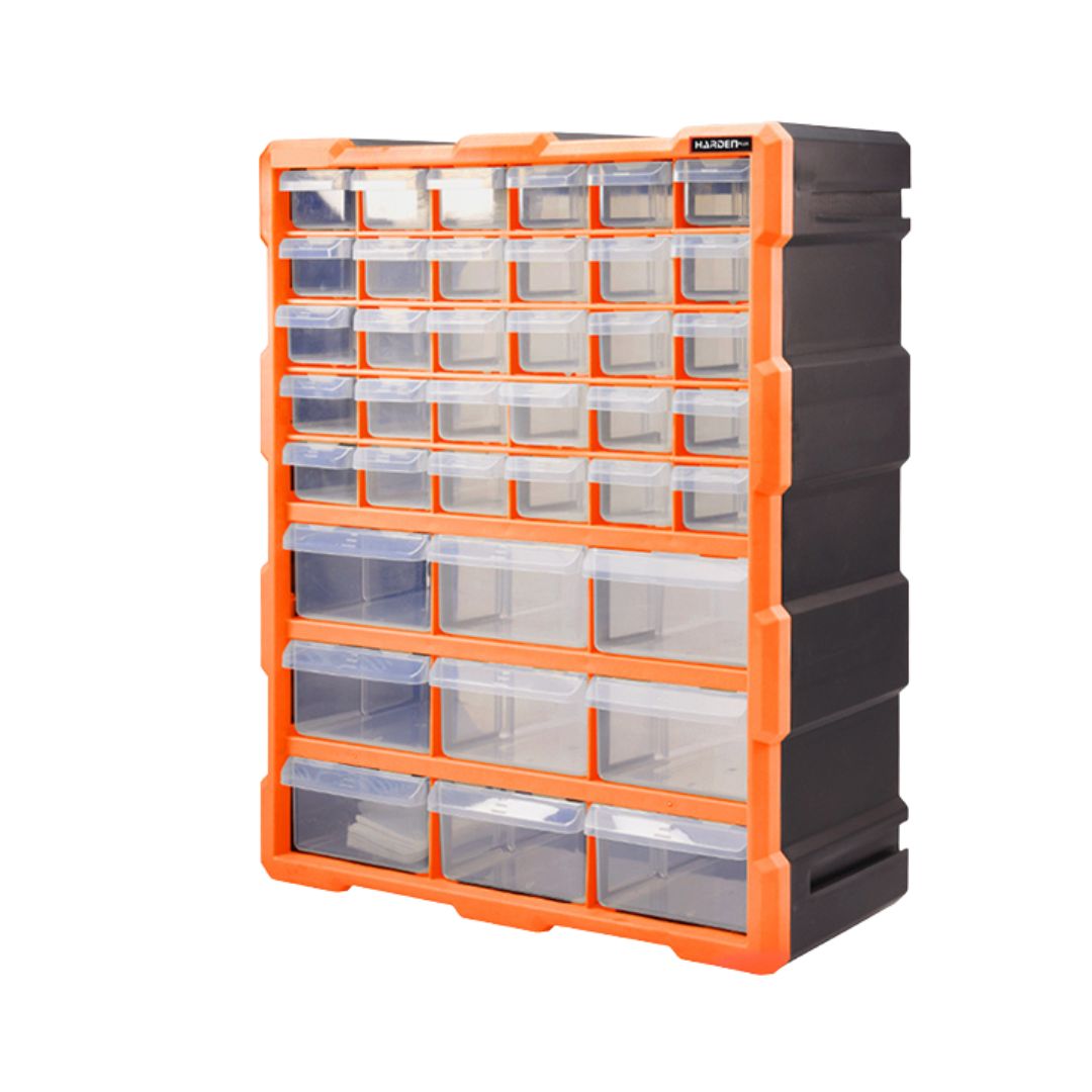 Torre Organizadora Modular em Polipropileno com 39 Gavetas