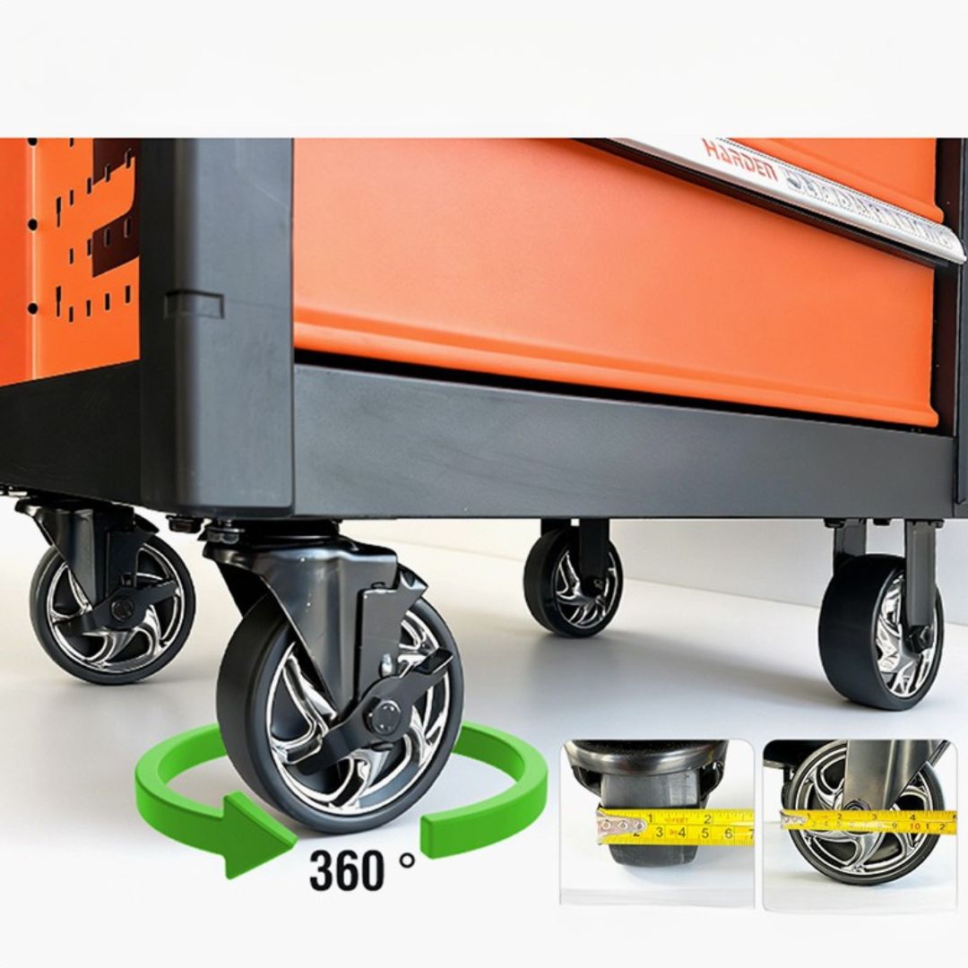 Carrinho 7 Gavetas completo com 465 itens