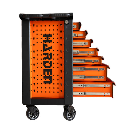 Carrinho de Oficina 7 Gavetas HARDEN com Freio e Bloqueio Automático