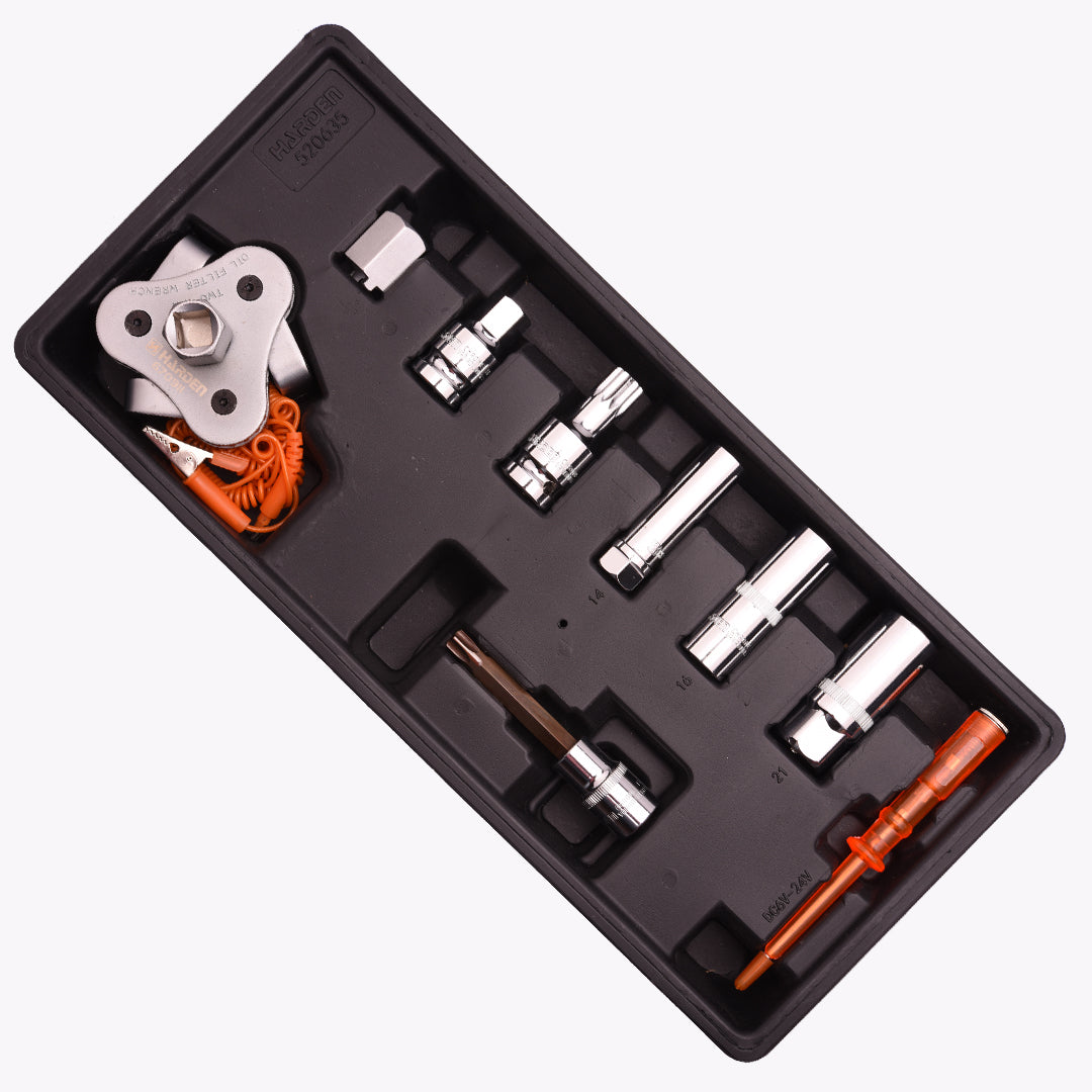 Jogo de Reparos Automotivos 9 Peças HARDEN – Kit Completo para Manutenção Veicular