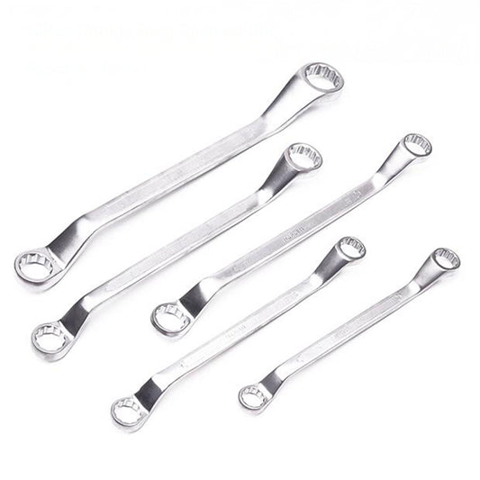 Jogo de 10 Chaves Estrela Dupla HARDEN – Aço Cromo Vanádio com Medidas de 6x7mm a 24x27mm