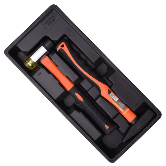 Kit Harden com 2 Martelos – Martelo de Pena + Malho 35 mm com Cabo em Fibra