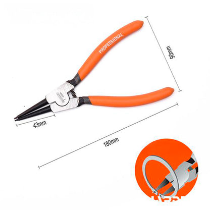 Jogo de Alicates para Anel de Trava 7" HARDEN – 4 Peças Interno e Externo