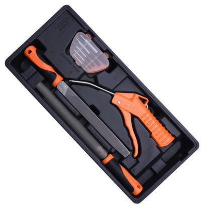 Kit Lima e Extrator de Parafusos 8 Peças Harden – Para Reparos, Ajustes e Remoções com Precisão