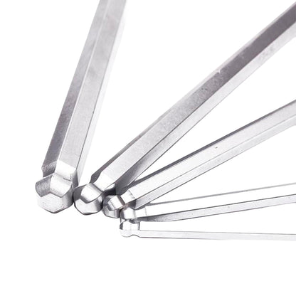 Jogo de Chaves Allen Tipo T HARDEN com 8 Peças – Aço Cromo-Vanádio de Alta Resistência