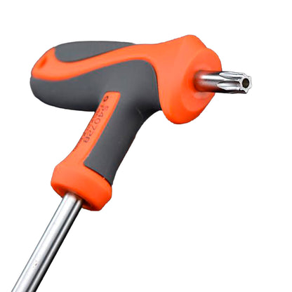 Jogo de Chaves Torx em T com Cabo Anatômico 8 Peças HARDEN – Aço Cromo Vanádio de Alta Resistência