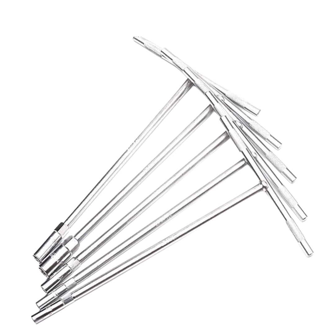Jogo de Chaves T HARDEN com Soquetes – 8 Peças (6 mm a 14 mm)