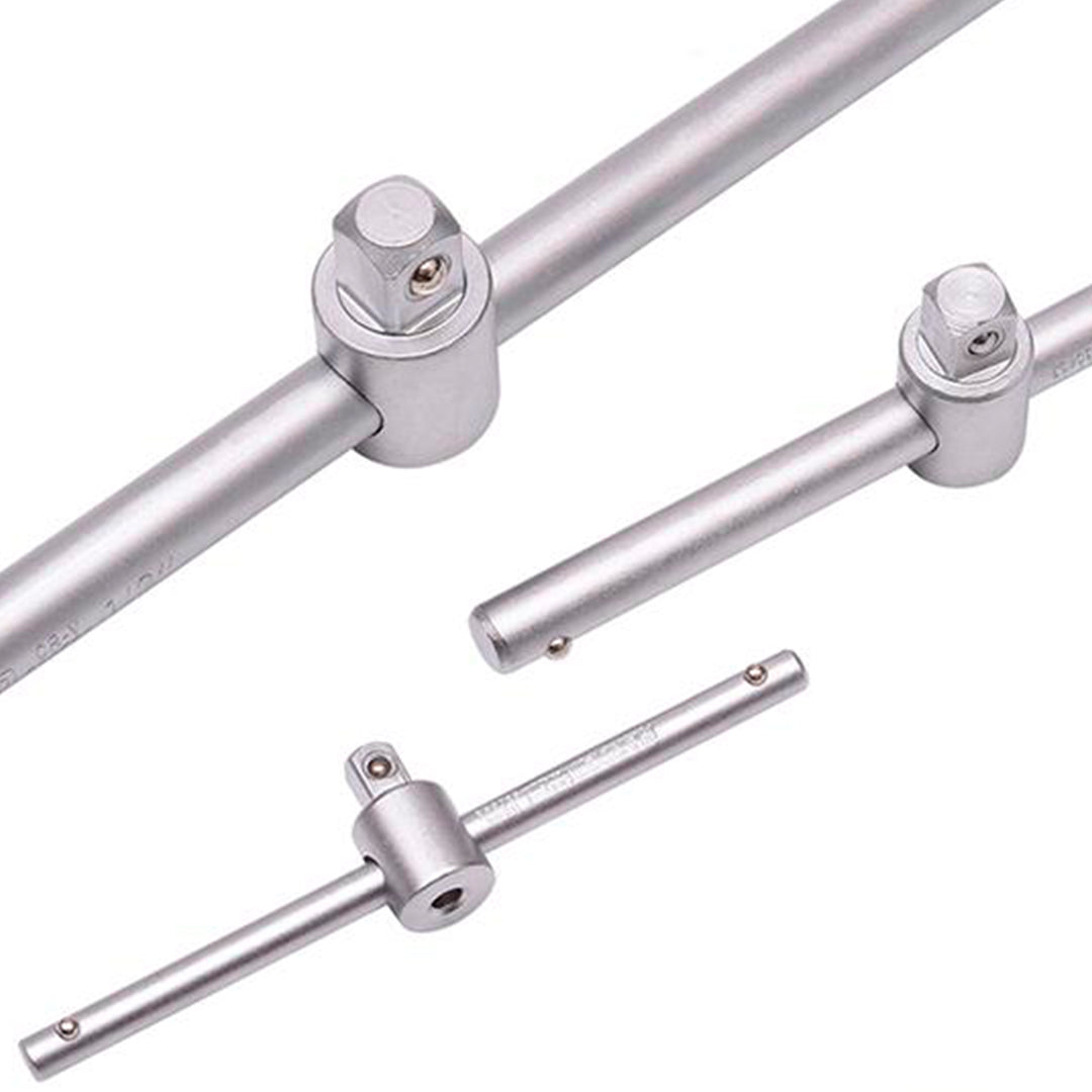 Barra T Deslizante 1/4" HARDEN – 110 mm em Aço CR-V com Acabamento Fosco