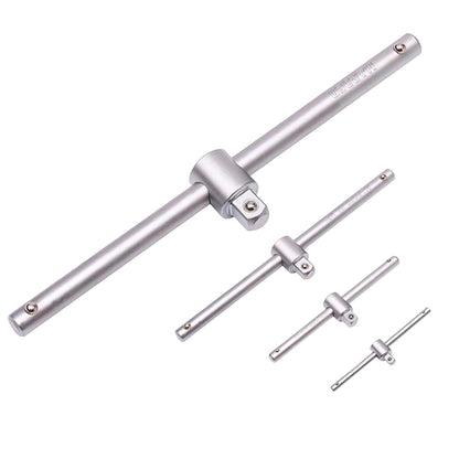 Barra T Deslizante 1/4" HARDEN – 110 mm em Aço CR-V com Acabamento Fosco