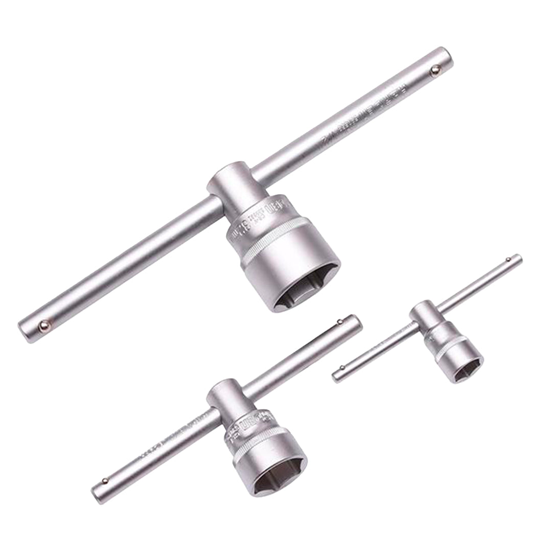 Barra T Deslizante 1/4" HARDEN – 110 mm em Aço CR-V com Acabamento Fosco