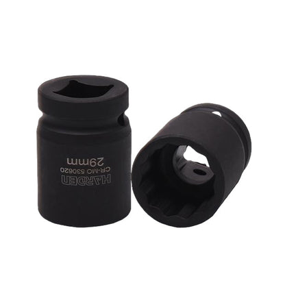 Soquete bi-sextavado HARDEN (encaixe 3/4" — 19,05 mm) para impacto e uso profissional