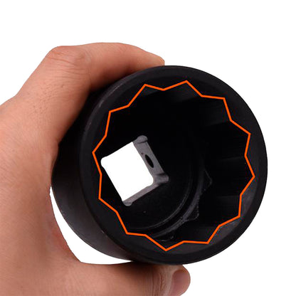 Soquete bi-sextavado HARDEN (encaixe 3/4" — 19,05 mm) para impacto e uso profissional