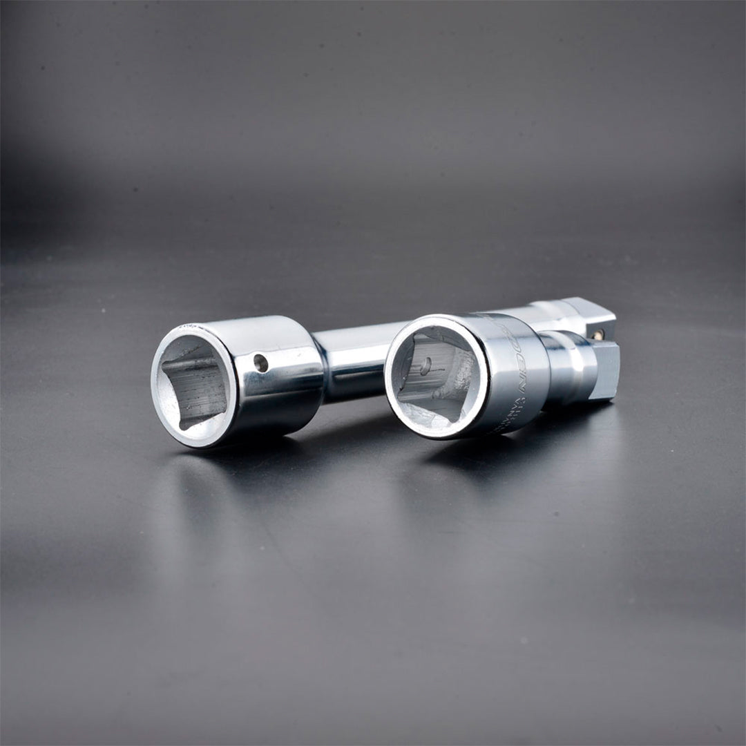 Barra de Extensão HARDEN 3/4" em Aço CrMo – Modelos 100 mm e 200 mm para Chaves de Impacto