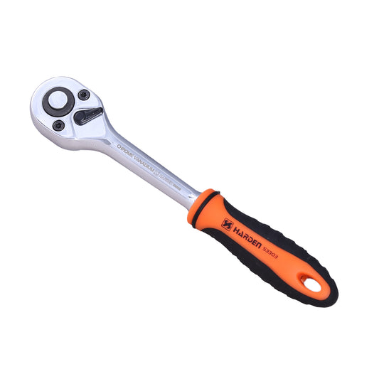 Chave Catraca Reversível HARDEN 1/2” (12,7 mm) em Aço Cromo Vanádio