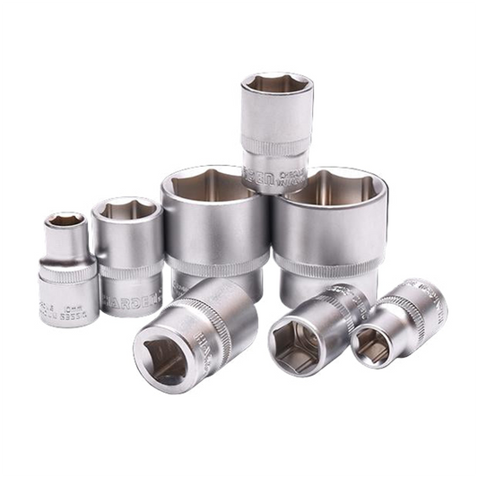 Soquete Sextavado 1/2" - Aço CR-V de Alta Resistência