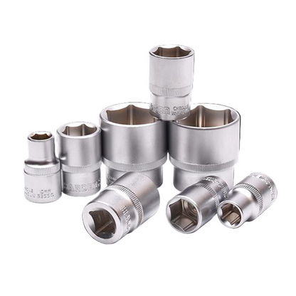 Soquete Sextavado 1/2" - Aço CR-V de Alta Resistência